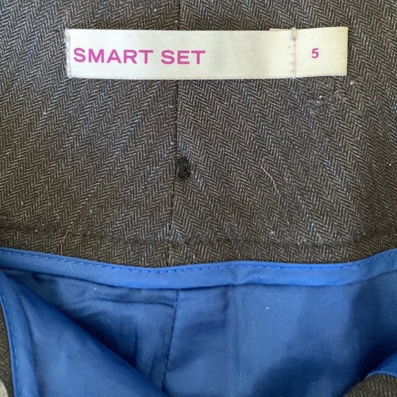 Smart Set Grey Pencil Skirt - Picture 3 of 5